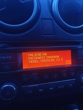 Autoradio originale Nissan di una Nissan Qashqai J10