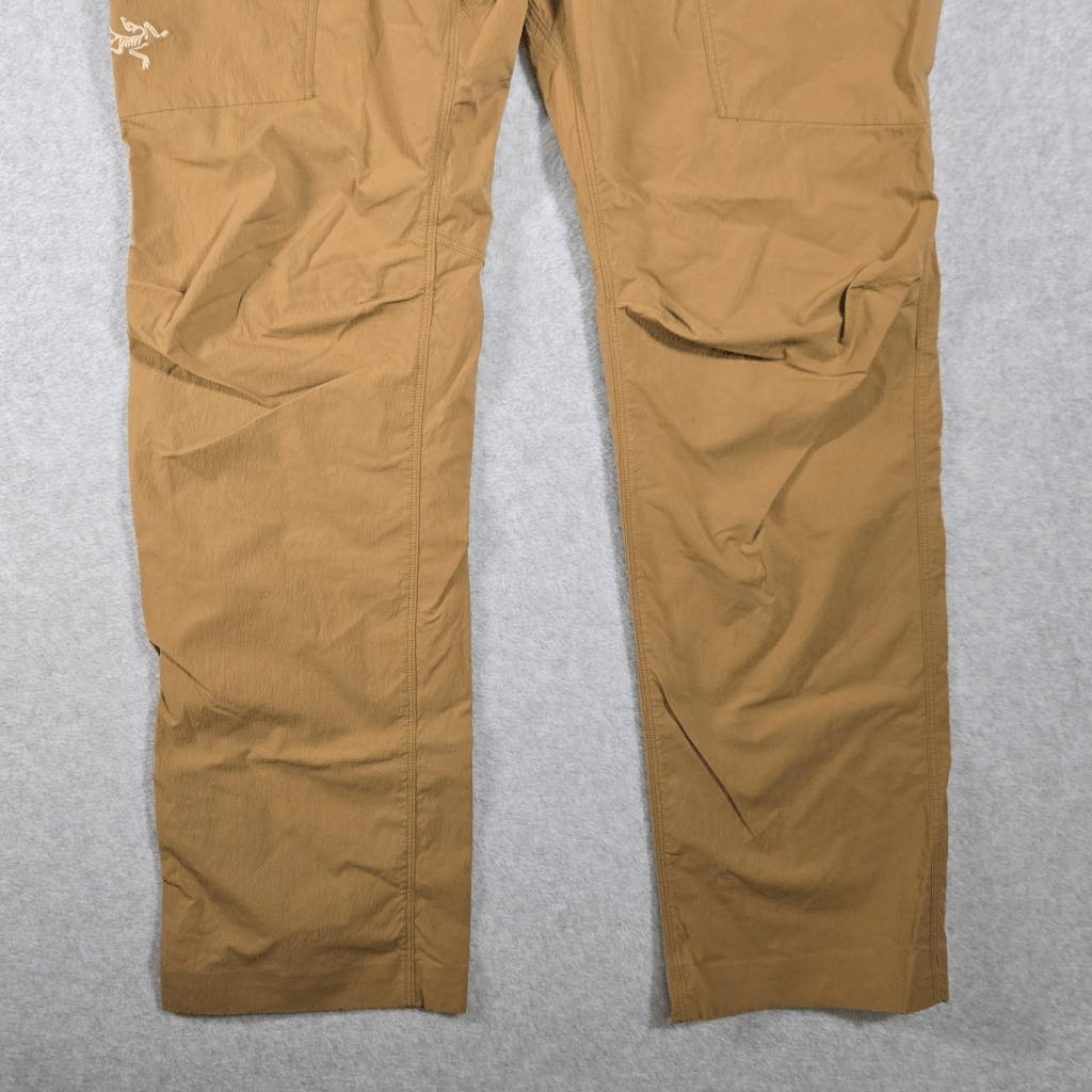 Arcteryx Pants Mens 28x32 Khaki Palisade Hiking Lightweight Outdoor Belted thumbnail 3