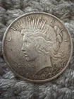 1922 Philadelphia Mint Peace Silver Dollar Circulated