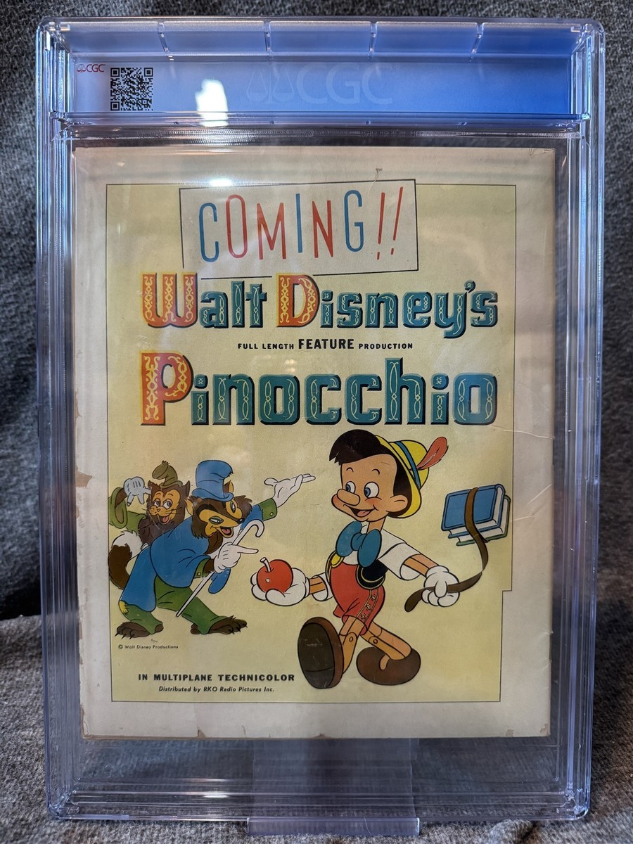 Mickey Mouse Magazine v5 #4 CGC 3.0 (1940 Walt Disney) Daffy Duck