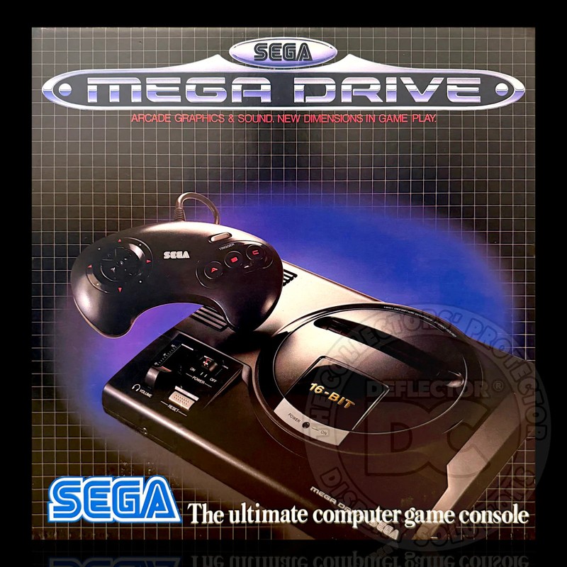 Deflector DC® Sega Mega Drive I Console Display Case