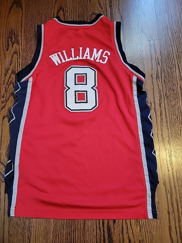 Adidas Deron Williams Brooklyn Nets Jersey Youth Size Medium Boys