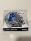 Riddell Detroit Lions Speed Mini Helmet Signed Penei Sewell JSA Authenticated