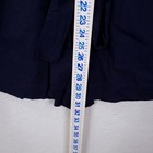 Petal and Pup Riley Waist Tie Romper Womens XS Navy Blue Cotton Puff Sleeve New — photo 5