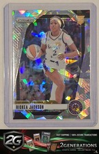 2024 Panini Prizm WNBA #60 Rickea Jackson Ice Prizms