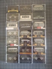 Lot of 21 Maxell MAXELL TDK FUJI SCOTCH Type II High Bias USED Some Radio 1980s