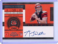 Andy Dalton Cards, Rookie Card Checklist and Autographed Memorabilia Guide 9