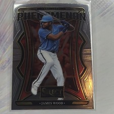 Panini Select Phenomenon James Wood #7 Washington Nationals 2025 Baseball Card