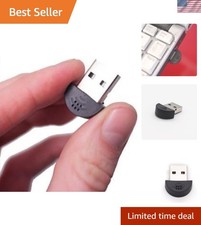 World's Smallest Mini USB Microphone for PC  Laptops   Plug  Play Clarity