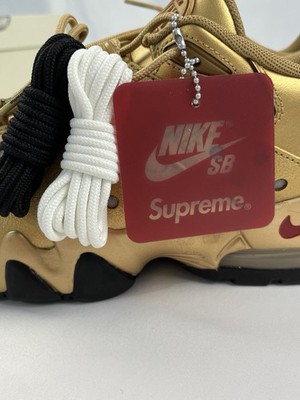 Supreme Nike SB Air Max 94 CB Sz 11 Metallic Gold Charles Barkley Posite