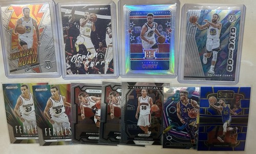 Stephen Curry Karten Lot-Hometown Heroes Fearless Give And Go Thunder Road