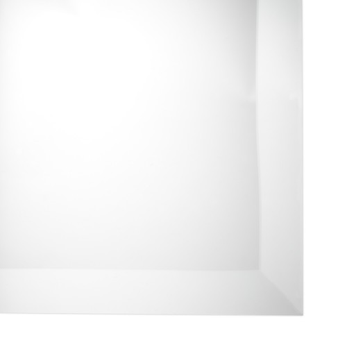 Spiegel rahmenlos Facettenspiegel Hängespiegel klar 2 kg Glas eckig klar - Bild 7 von 8