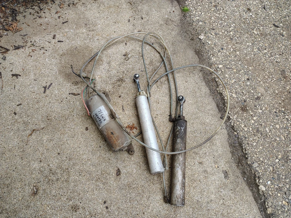 1968-72 Buick Skylark GS 455 ступень 1 OEM трансформируемый верхний двигатель и подъемные цилиндры - Изображение 3 из 4