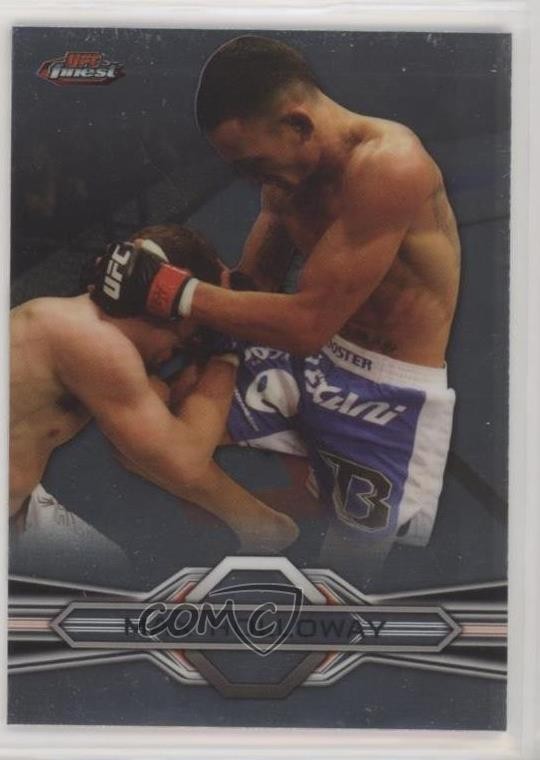 2013 Topps Finest UFC Max Holloway #62 Rookie RC
