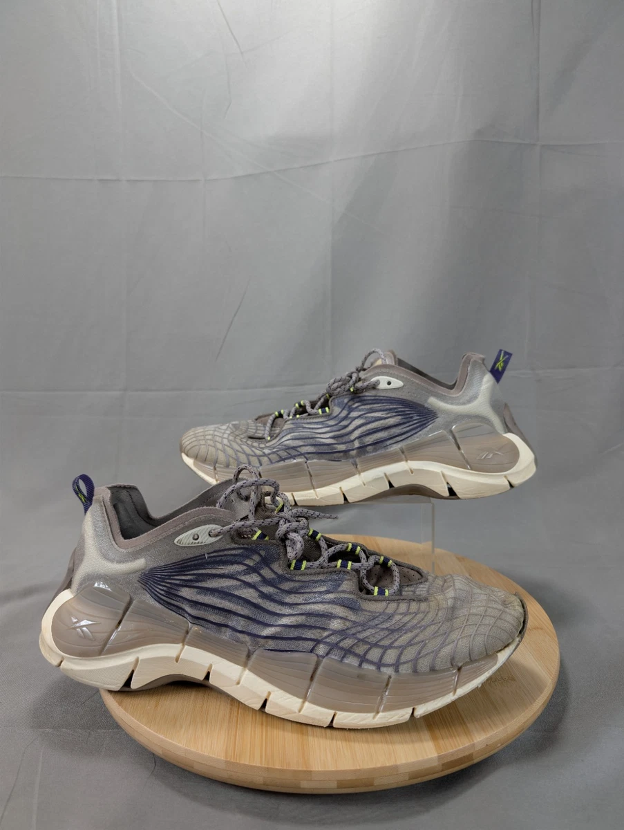 Reebok Zig Kinetica 2 Boulder Grey Dark Orchid for Sale 