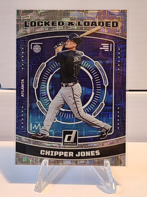 2023 Panini Donruss - Locked & Loaded Chipper Jones #LL3 Vector