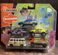 Matchbox Cars Nick Jr - Dora Diego Backyardigans Blues Clues Rare 5 Pack 2007