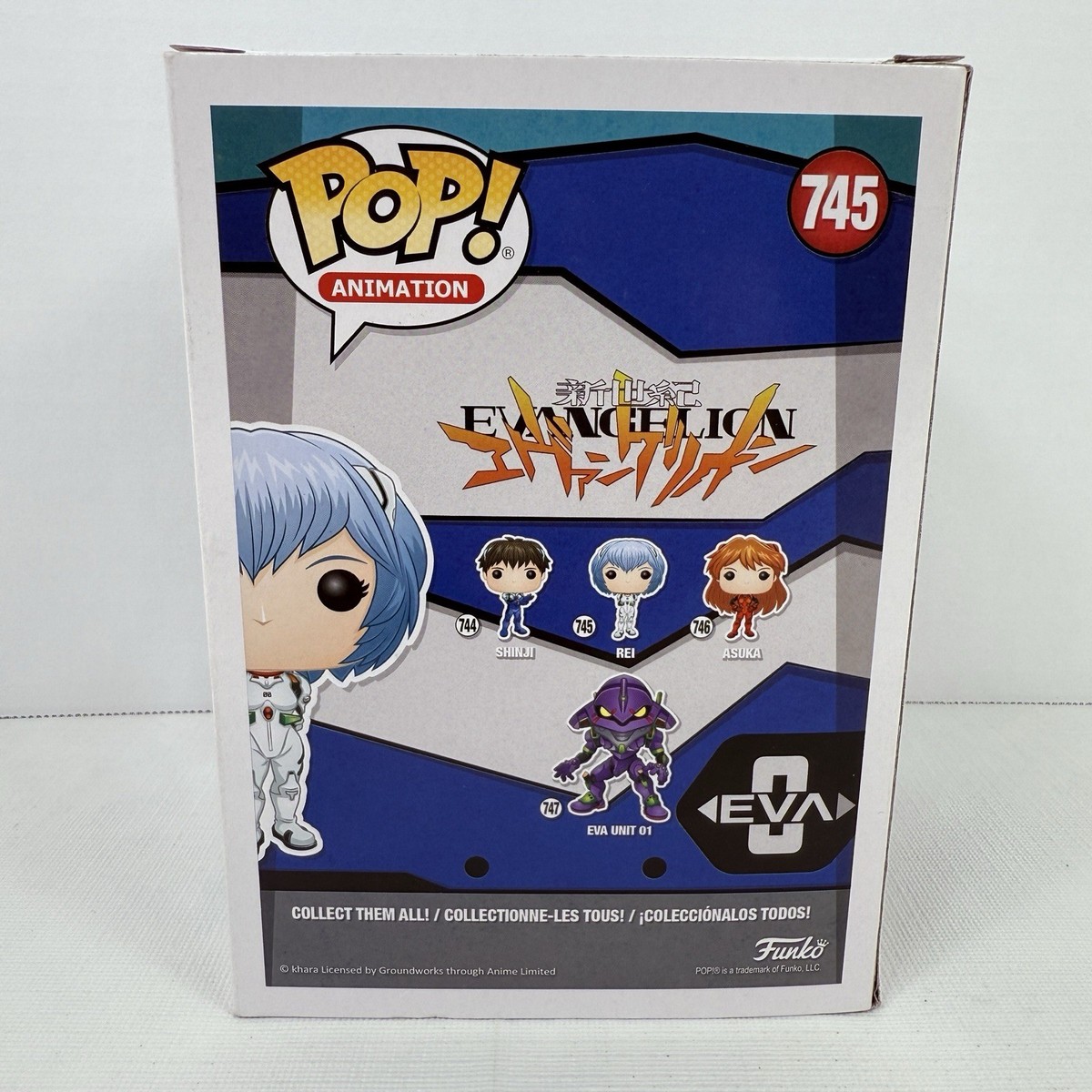 Funko Pop! Vinyl: Neon Genesis Evangelion - Rei Ayanami #745