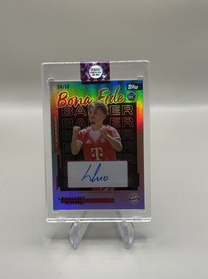 LENNART KARL /10 Autograph FC Bayern München - ROOKIE - Bona Fide Baller