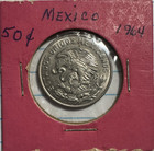 World Coin - 1964 Mexico 50 Centavos Coin — photo 2