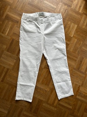 KJ BRAND Hose Jenny Gr. 46 weiß Stretch