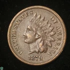 1879 Indian Small Cent - Extra Fine Details: Scratch
