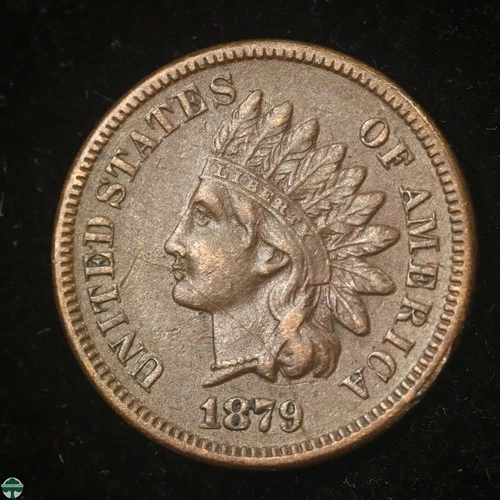 1879 Indian Small Cent - Extra Fine Details: Scratch