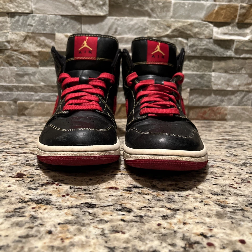 Nike Air Jordan 1 Retro Phat Premier Milho 375173-062 Raro 2009 Masculino Tamanho 11 - Imagem 2 de 4