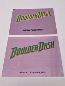 Boulder Dash (NES, PAL, RARE, GPS, PT, CIB, Nintendo Entertainment System, 1990)
