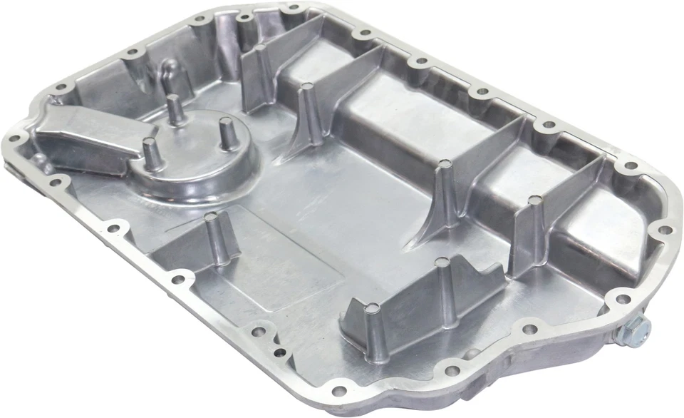 Para Passat 1998-2005 cárter de aceite inferior aluminio 078103604AC Foto 4 de 4