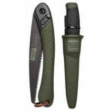 BAHCO Laplander Folding Saw  Knife w/ Sheath Set for Camping Hunting Bushcraft