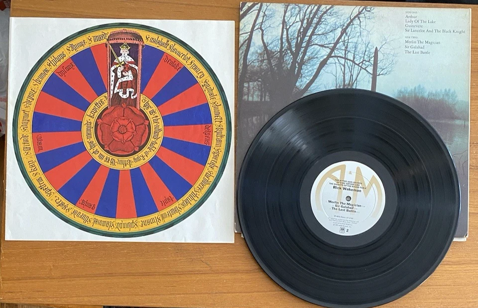 Rick Wakeman: 6 Wives Henry VIII (Quad), Arthur Knights Round Table *Ships Free - Image 4 of 4