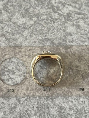 Rare Vivienne Westwood Devonshire Ring Silver 925 Gold US 6