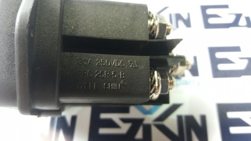 Well Shin PPC 25R-5-B 5-Pin Intel Adaptor Connector 30A 250VDC - Photo 4/4