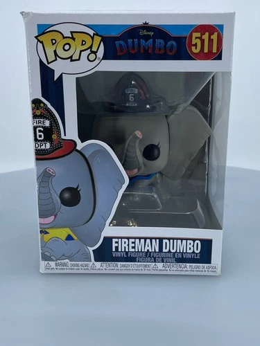 Funko POP! Disney Fireman Dumbo #511 Vinyl Figure NOT MINT