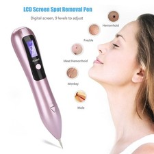 Portable LCD Dot Mole Freckle Spot Tattoo Removal Pen Beauty Skin Machine
