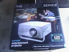 New! The Black Series 120 Inch Portable Entertainment Projector