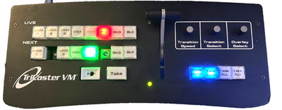 NewTek Tricaster VM Video Production Switcher (TESTED - WORKING - MISSING KEYS)