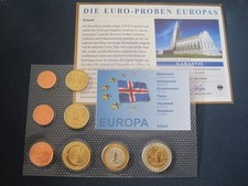 Island KMS 2004 Euro - Samples Certificate Rare