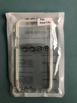 iPhone 11 Case Transparent Weiss   Handyhülle Schutz