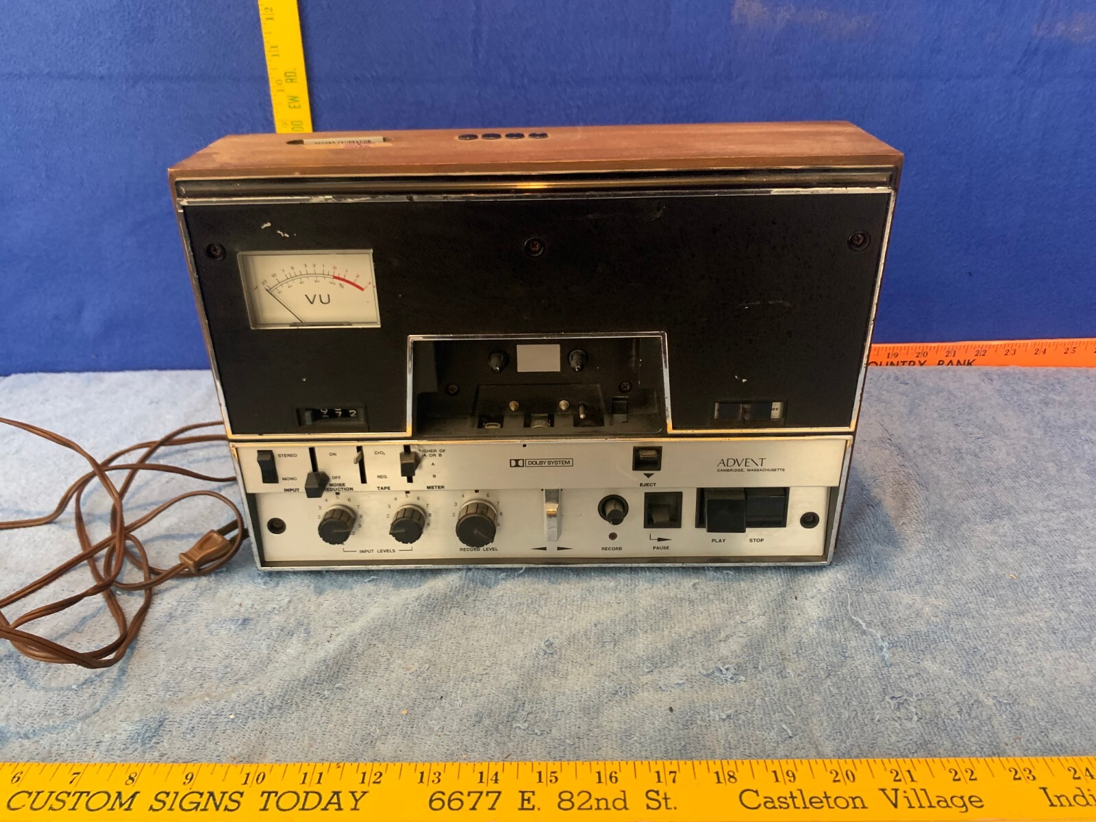 Advent 201 vintage audio equipment - eBay listing photo 2