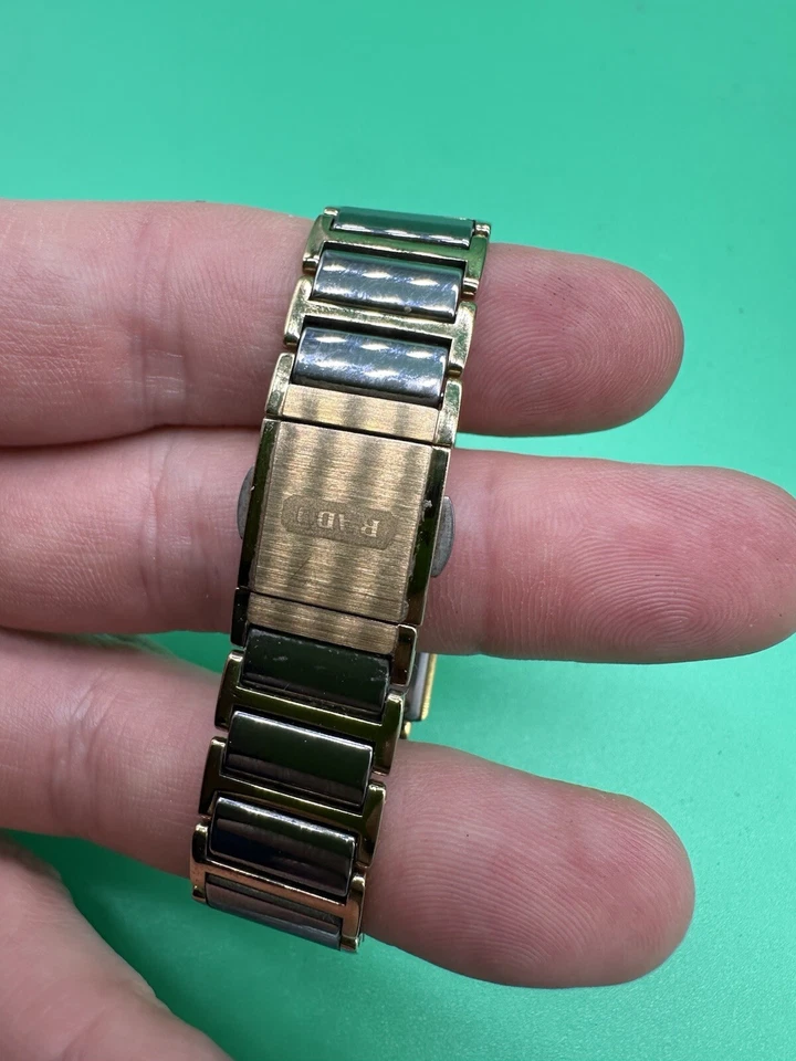 RELOJ PULSERA MUJER RADO 18MM CERÁMICA TITANIO DIA ESTRELLA 153.0383.3 COMO NUEVO Foto 4 de 4