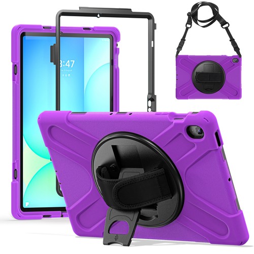 One Button Retract Stand Case Cover for Samsung Tab S10 FE+ 13.1" X620 X626B - Picture 98 of 108