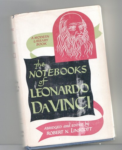 The Notebooks Of Leonardo DaVinci 1957 HC/DJ Modern Library - Bild 1 von 4