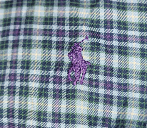 Polo Ralph Lauren Herren Ponyhemd mit Knopfleiste Small bunt kariert