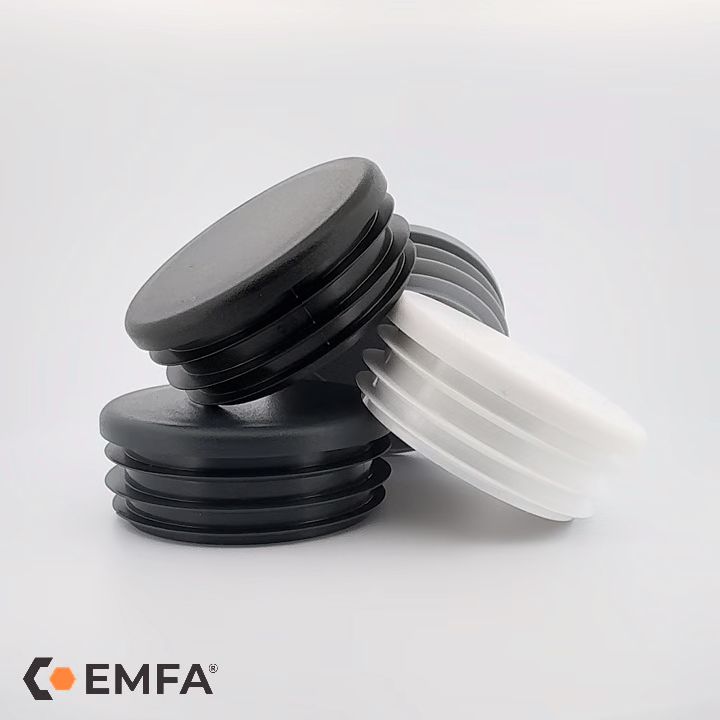 Tappi Per Tubi Rettangolari 60x30 Mm - 5 Pezzi Bianchi Con Attacco A Lamelle, Per Mobili E Recinzioni - Foto 13