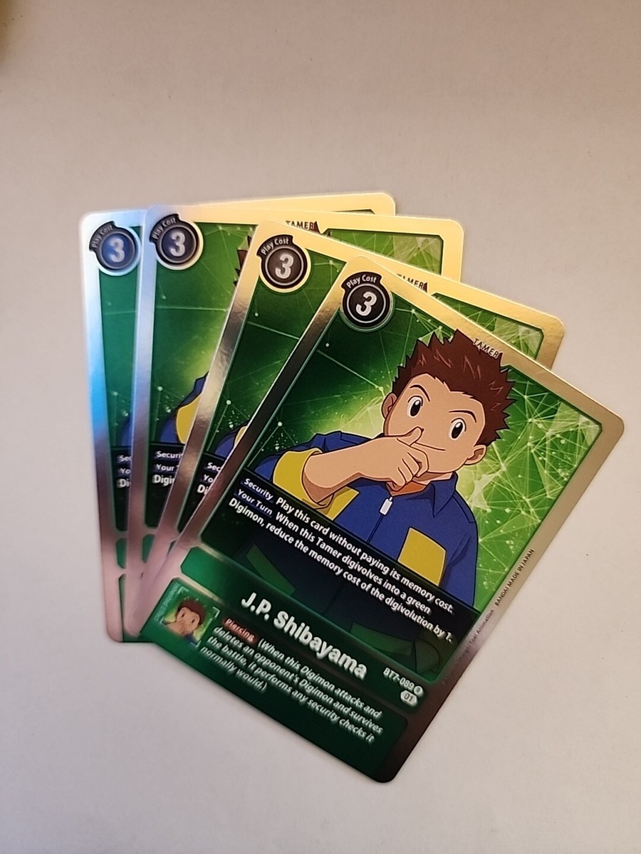 4 J.P. Shibayama BT7-089 Digimon Card Game Rare Holo Foil | eBay 4 J.P. Shibayama BT7-089 Digimon Card Game Rare Holo Foil | eBay