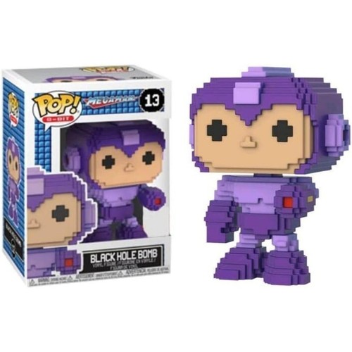 Figura Funko Pop! Mega Man Black Hole 8 Bit Modelo 13 | 33334 Figura en Vinilo - Imagen 2 de 3