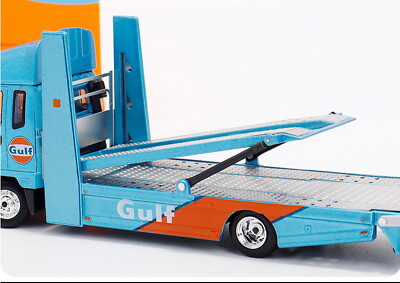 GCD 1/64 Fuso Fighter Double-Decker Transport Truck Gulf alloys