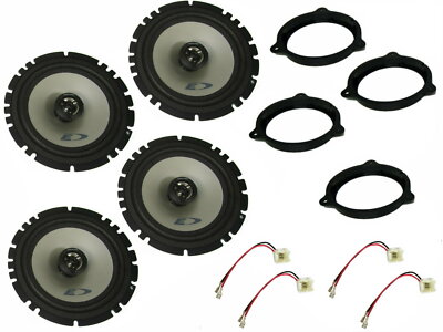 Alpine Lautsprecher Set für Renault Kadjar RFE Bj 12-20 Tür vorne hinten 240 W